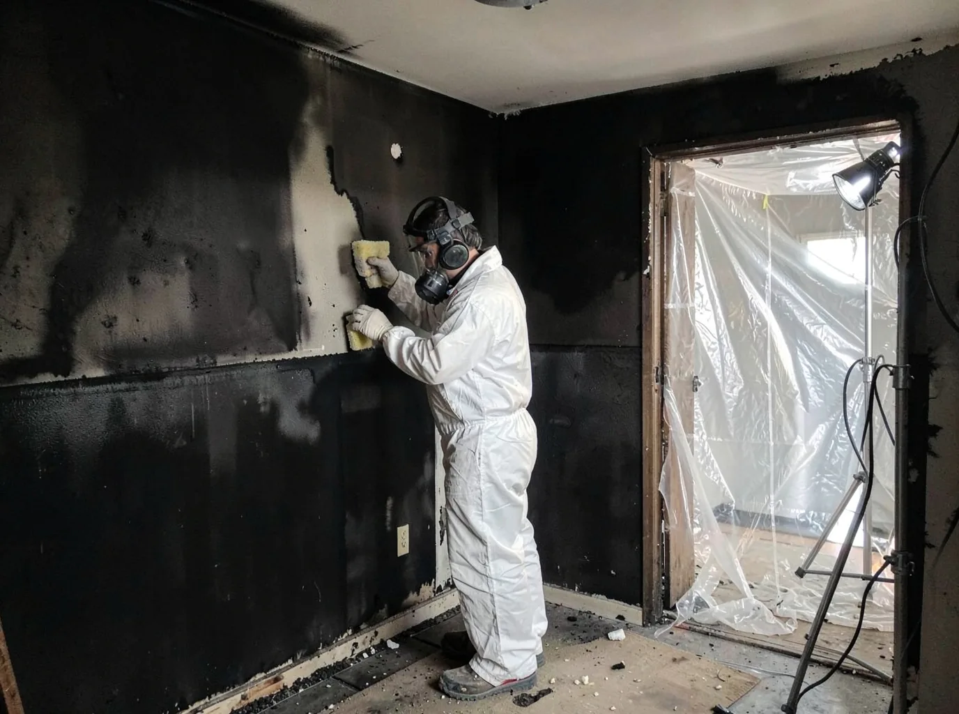 Fire Damage Restoration company in Hopwood, PA